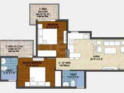 2 BHK Flat / Apartment For SALE 5 mins from Sector-84