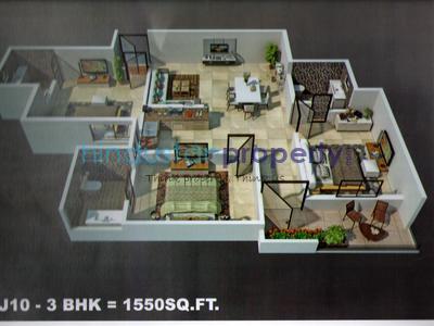 3 BHK Flat / Apartment For SALE 5 mins from Mahanagar