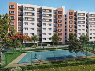 1015 sq ft 3 BHK Under Construction property Apartment for sale at Rs 70.04 lacs in Shriram Liberty Square in Electronic City Phase 2, Bangalore