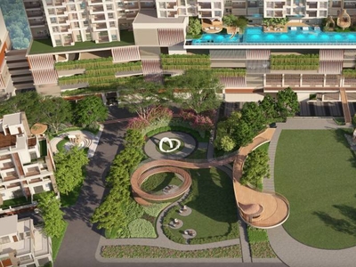 1047 sq ft 2 BHK 2T Launch property Apartment for sale at Rs 50.08 lacs in Srijan The Royal Ganges in Maheshtala, Kolkata