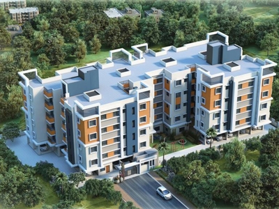 1048 sq ft 3 BHK Launch property Apartment for sale at Rs 54.50 lacs in Evershine Aashray Pingaljyoti in Garia, Kolkata