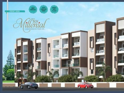 1080 sq ft 3 BHK Apartment for sale at Rs 61.58 lacs in SLV Millennial in Begur, Bangalore