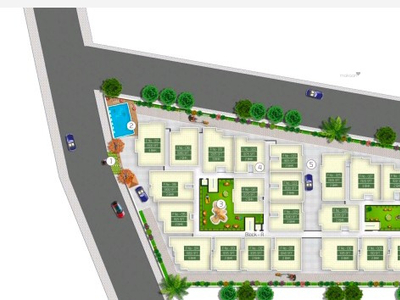 1090 sq ft 2 BHK 2T East facing Apartment for sale at Rs 40.88 lacs in VR Gokulam Block B in Hoskote, Bangalore