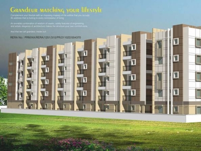 1095 sq ft 2 BHK Launch property Apartment for sale at Rs 53.66 lacs in Siddartha Solitaire in Hosa Road, Bangalore