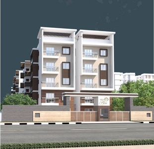 1120 sq ft 2 BHK Completed property Apartment for sale at Rs 63.70 lacs in MR MRG Bliss in Singasandra, Bangalore