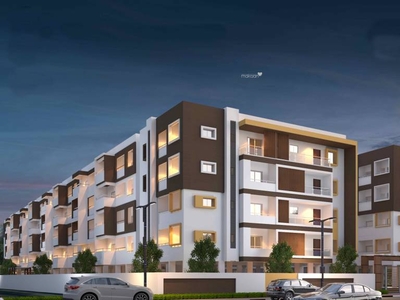 1125 sq ft 2 BHK Under Construction property Apartment for sale at Rs 61.31 lacs in Golden Key Hasmitha Nandana in Begur, Bangalore
