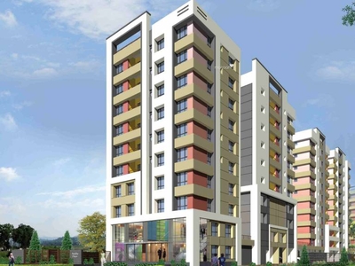 1385 sq ft 3 BHK Completed property Apartment for sale at Rs 87.01 lacs in Siddha Pine Woods in Rajarhat, Kolkata
