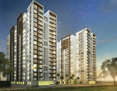 1408 sq ft 3 BHK Completed property Apartment for sale at Rs 99.12 lacs in Valmark Orchard Square in JP Nagar Phase 8, Bangalore