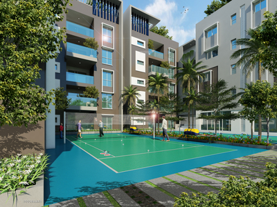 1536 sq ft 2 BHK Launch property Apartment for sale at Rs 99.84 lacs in V Classic in Ramamurthy Nagar, Bangalore