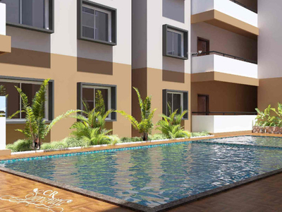 1585 sq ft 3 BHK Launch property Apartment for sale at Rs 1.12 crore in C R Serenity in Begur, Bangalore