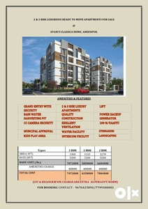 2 BHK Ready to move Flat at ameenpur