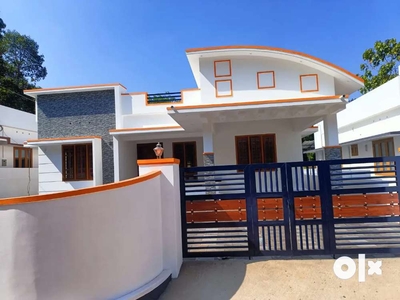 7 Cent land with 3 Bedroom new House near Manthanam