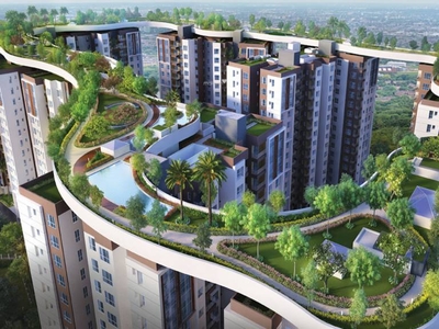 804 sq ft 2 BHK Apartment for sale at Rs 56.76 lacs in Siddha Galaxia Phase III in Rajarhat, Kolkata