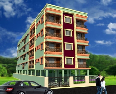 840 sq ft 2 BHK Under Construction property Apartment for sale at Rs 41.16 lacs in Saraswati Abasan VI in Dunlop, Kolkata