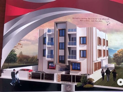 *At Six mile, chandan magar, 2bhk flat, completion in 1 year,