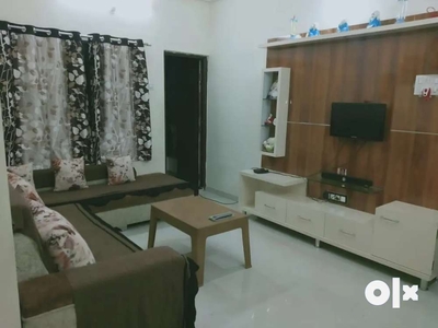 Flat 2BHK well finish with furniture good location 3 balcony