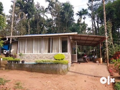 House With Land In Vythiri, Waynad For Sale.