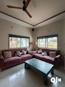 Luxurious 3 BHK Bungalow with hill view for sale.