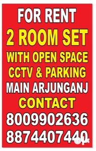 Newly Built 2 Room set for rent in Arjun ganj LKO with CCTV & parking