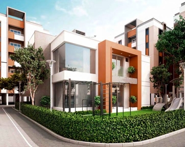 1156 sq ft 2 BHK Launch property Apartment for sale at Rs 82.86 lacs in Krishna Celesta in Medavakkam, Chennai