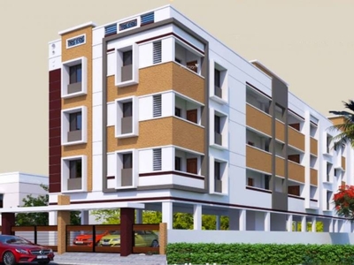 1306 sq ft 3 BHK Apartment for sale at Rs 84.89 lacs in Esha Rainbow Crystal in Mugalivakkam, Chennai