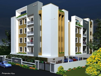1860 sq ft 3 BHK Apartment for sale at Rs 1.30 crore in Silpi Brookfield in Perungudi, Chennai