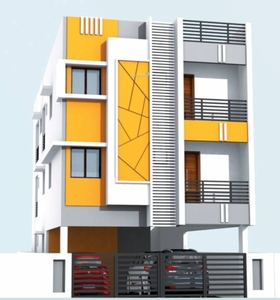 493 sq ft 1 BHK Under Construction property Apartment for sale at Rs 25.63 lacs in Bharathi Sai Moon Star in Kundrathur, Chennai