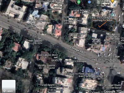Commercial Land 904 Sq. Yards for Sale in College Road, Nashik