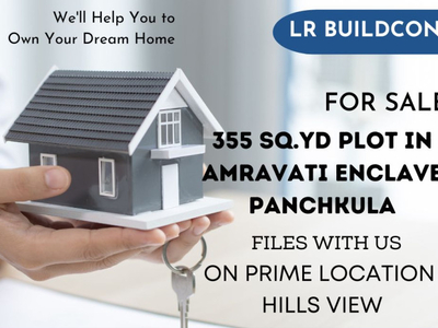 Residential Plot 355 Sq. Yards for Sale in Amravati Enclave, Panchkula