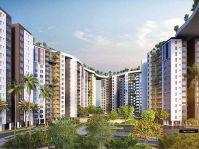 1010 sq ft 2 BHK 2T Apartment for sale at Rs 55.55 lacs in Siddha Siddha Galaxia in Rajarhat, Kolkata