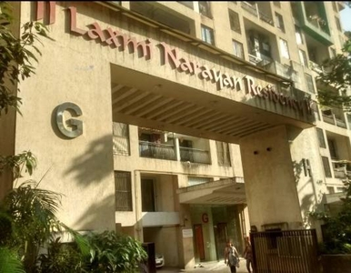 1050 sq ft 2 BHK 2T West facing Apartment for sale at Rs 1.30 crore in Raunak Laxmi Narayan Residency 10th floor in Thane West, Mumbai