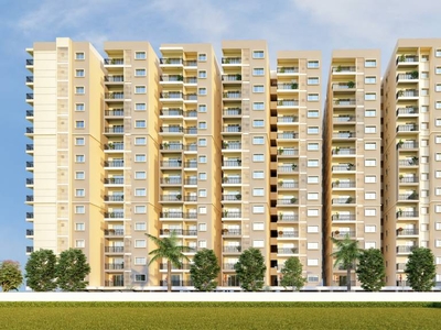 1120 sq ft 2 BHK Under Construction property Apartment for sale at Rs 84.00 lacs in United Sai Green Woods in Kadugodi, Bangalore