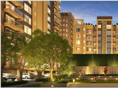 1210 sq ft 2 BHK 2T South facing Apartment for sale at Rs 1.50 crore in Ambuja Urvisha in New Town, Kolkata