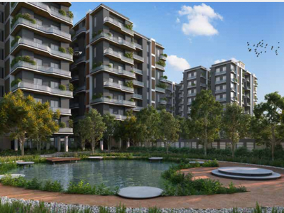 1225 sq ft 3 BHK 2T Apartment for sale at Rs 65.00 lacs in Jain Dream Gurukul 4th floor in Madhyamgram, Kolkata