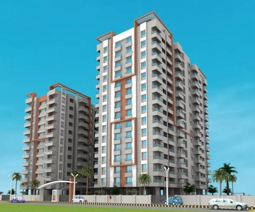1284 sq ft 3 BHK Launch property Apartment for sale at Rs 1.34 crore in Bhakti Sagar Palaash Oak Prime in Baner, Pune