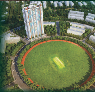614 sq ft 2 BHK 2T Launch property Apartment for sale at Rs 1.30 crore in Agastya Signature in Vikhroli, Mumbai