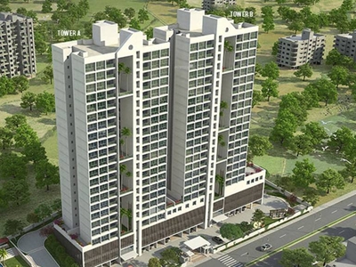 699 sq ft 2 BHK Apartment for sale at Rs 1.12 crore in Vascon Forest Edge Phase 2 in Kharadi, Pune