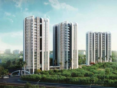 885 sq ft 3 BHK 3T Apartment for sale at Rs 1.33 crore in PS Group and Ambey Group Amistad in New Town, Kolkata