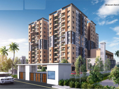 920 sq ft 2 BHK 2T Apartment for sale at Rs 38.64 lacs in Bhawani Bandhan 10th floor in Madhyamgram, Kolkata
