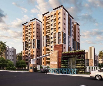 932 sq ft 2 BHK Under Construction property Apartment for sale at Rs 40.08 lacs in Bhawani Bandhan in Madhyamgram, Kolkata