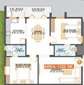 2BHK Apartment for Sale