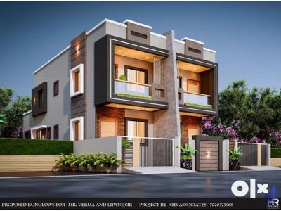 3 Bhk Twin Banglow at 12 mtr