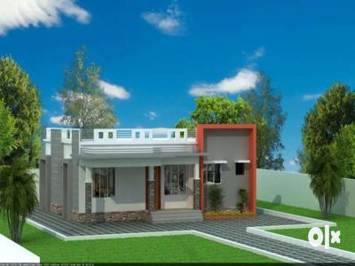 3 cent plot 714 sqft 2 bhk attached New house 18 lakhs