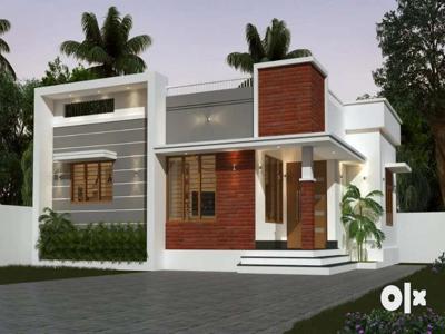 4 cent plot 610 sqft New house NH Karukutty 800 meater 20 lakhs only