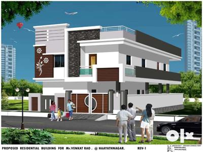 READY TO MOVE 137 SQ YARDS G+1 HOUSE FOR SALE AT SAHEB NAGAR, JRR CLNY