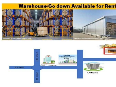 Warehouse 1800 Sq.ft. for Rent in Anandapur, Kolkata