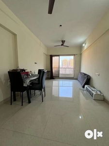 2 bhk semi furnished flat on rent at Sumeet Elegance at Manpada