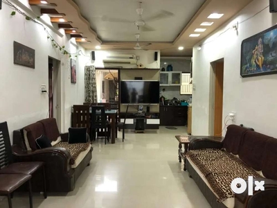 2bhk penthouse semi furnished for rent