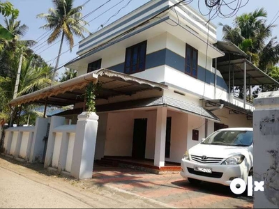 4 bedroom Semi-furnished house for rent at Karunagappally