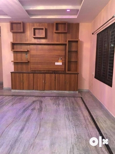 A semi-furnished 3BHK apartment with excellent ventilation